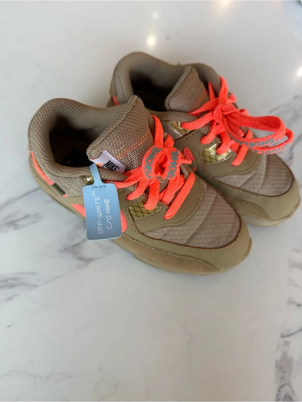 Off-White x Nike Air Max 90 TD 'Desert Ore'